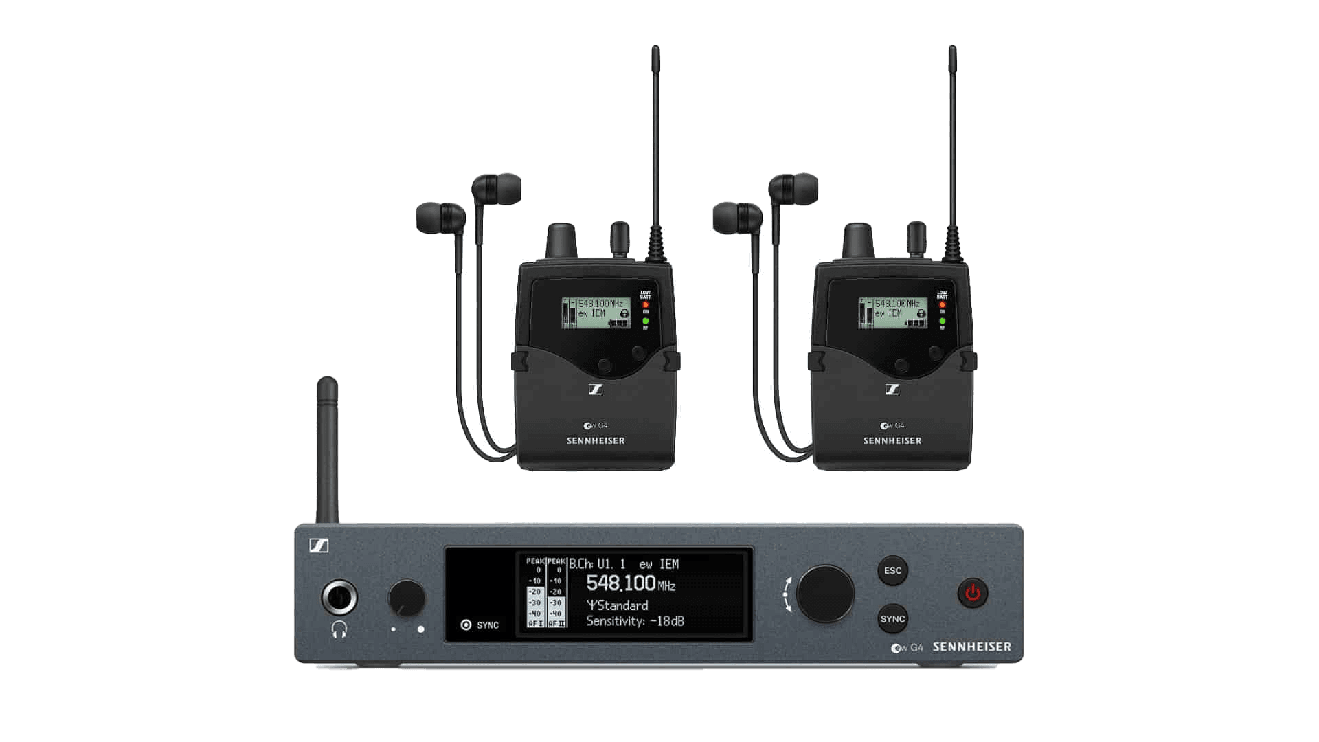 SENNHISER G4 IEM 무선 인이어 시스템