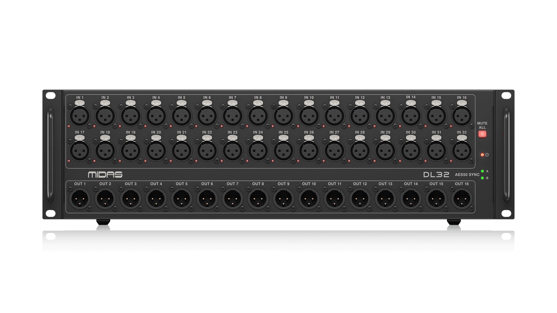 MIDSA DL32 32in/16out 스테이지박스