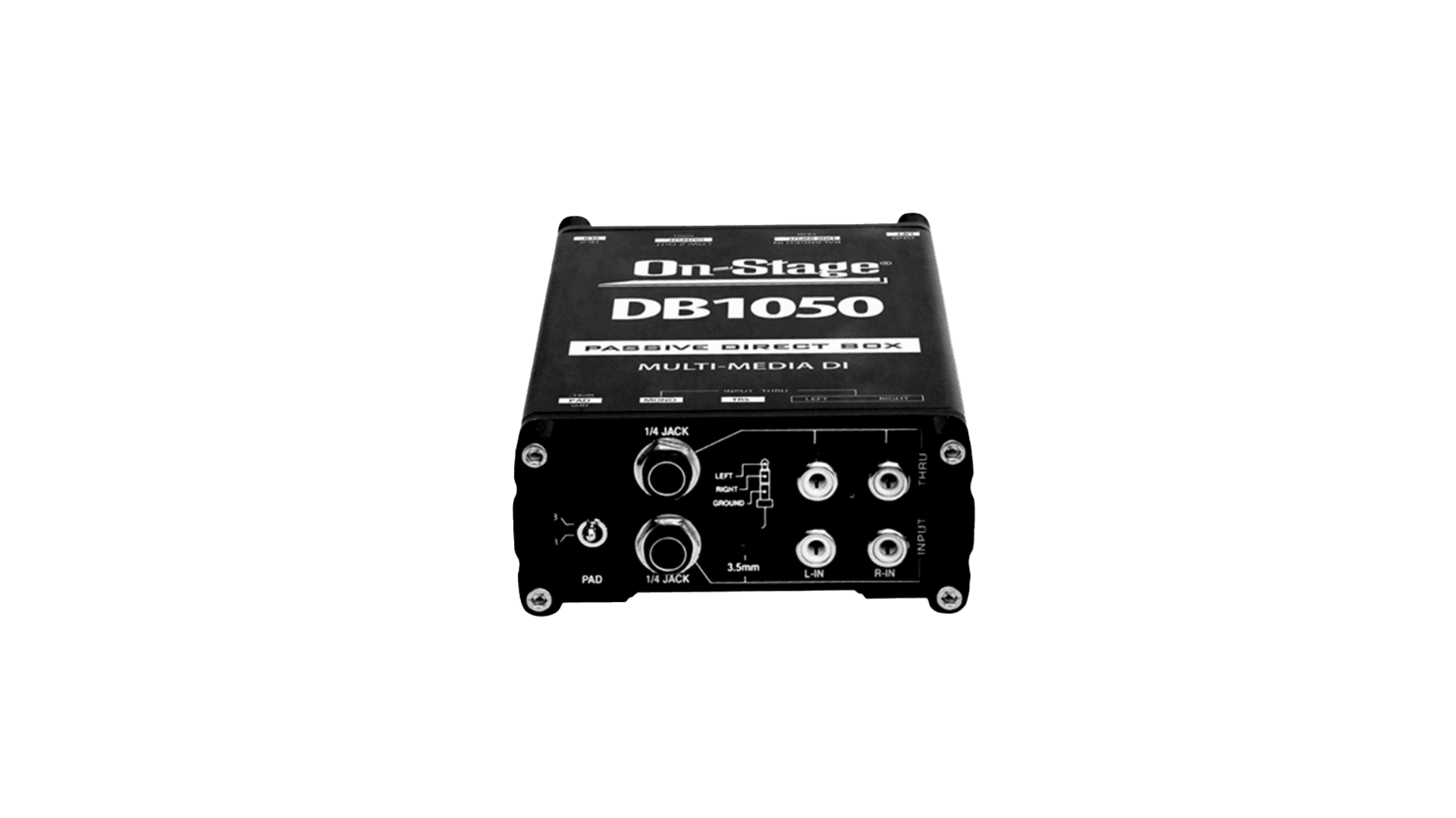 액티브 DI 박스, 전기 노이즈 차단 Onstage DB1050