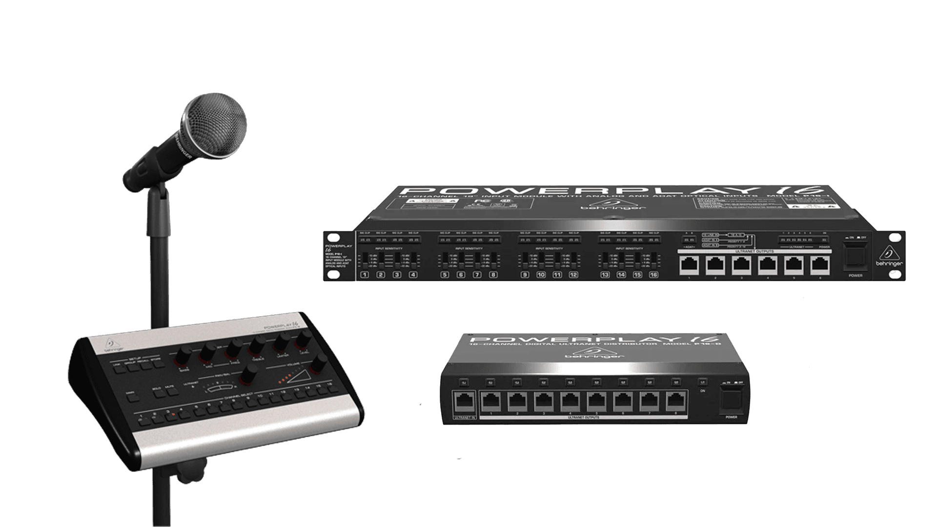 Behringer Personal monitor set 16채널 퍼스널 믹서 시스템