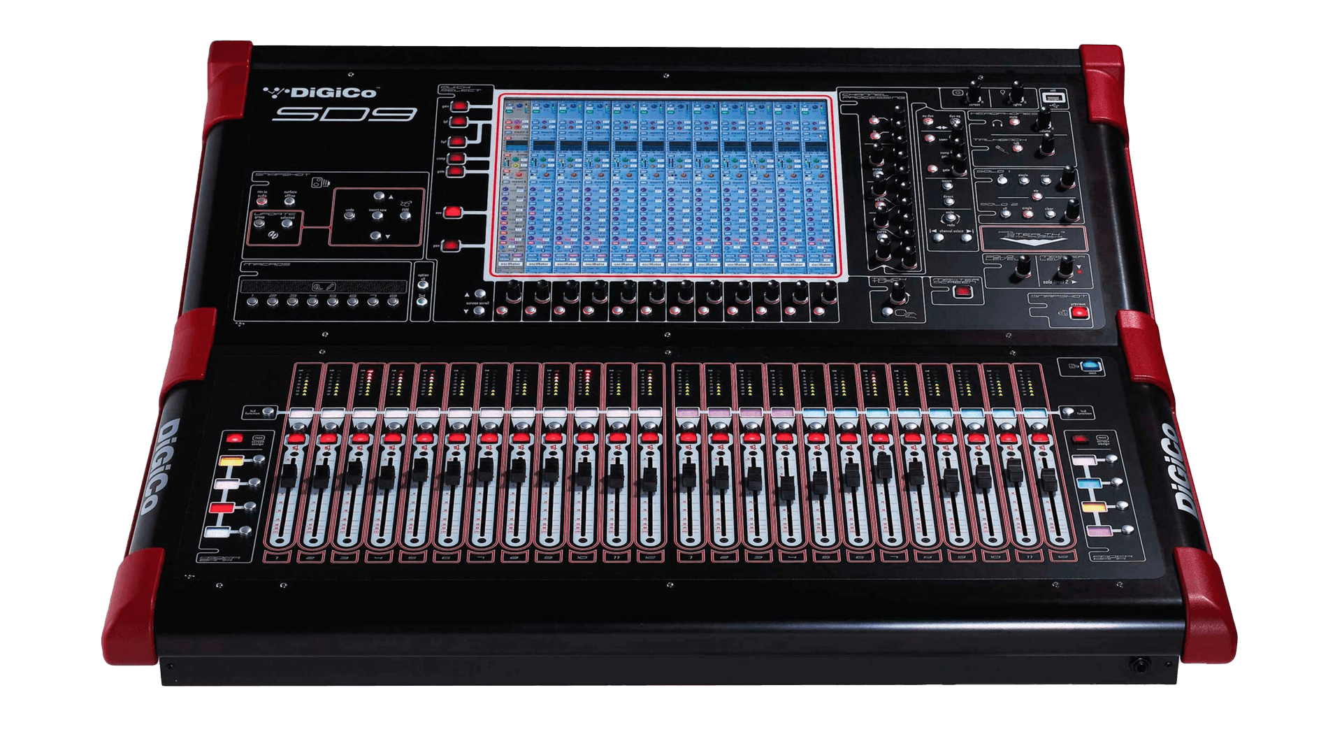 DiGiCo SD9 In96채널/Out48채널/24페이더